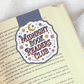 Magnetic Bookmark, Midnight Book Readers Club Laminated with Holographic Overlay, Waterproof, Bookstore Merch, Book Reader