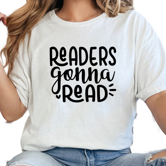 Readers Gonna Read Book Reader Shirt, Book Lover Comfy Soft Tee, Reading Lover Top, Bookish Graphic, Gift for Readers