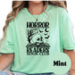 Horror Readers Book Club Book Reader Shirt, Book Lover Comfy Soft Tee, Reading Lover Top, Bookish Graphic, Gift for Readers