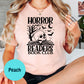 Horror Readers Book Club Book Reader Shirt, Book Lover Comfy Soft Tee, Reading Lover Top, Bookish Graphic, Gift for Readers