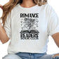 Romance Readers Book Club Shirt, Book Lover Comfy Soft Tee, Reading Lover Top, Bookish Graphic, Gift for Readers